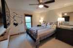 Driveway Entry Level First Floor: Bedroom w/ Queen